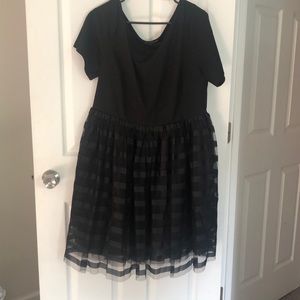 Black shein dress